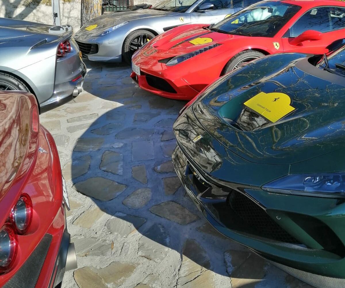 Evento Ferrari cars